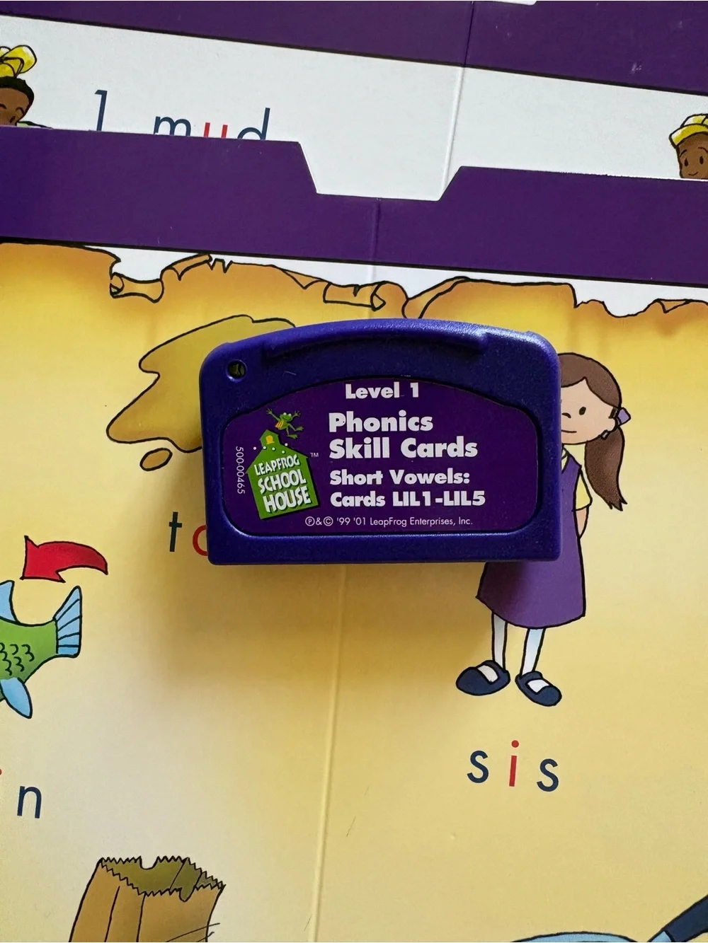 Leapfrog Schoolhouse Phonemic Awareness Leappad Teacher’s Manual Cartridge Set
